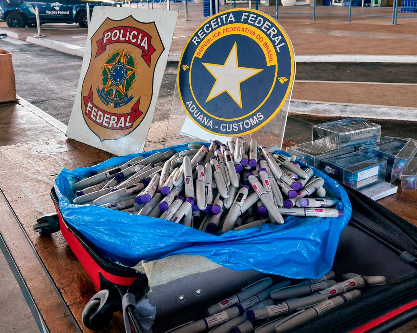 A rota da caneta pirata e o perigo dos insumos químicos das canetas emagrecedoras clandestinas