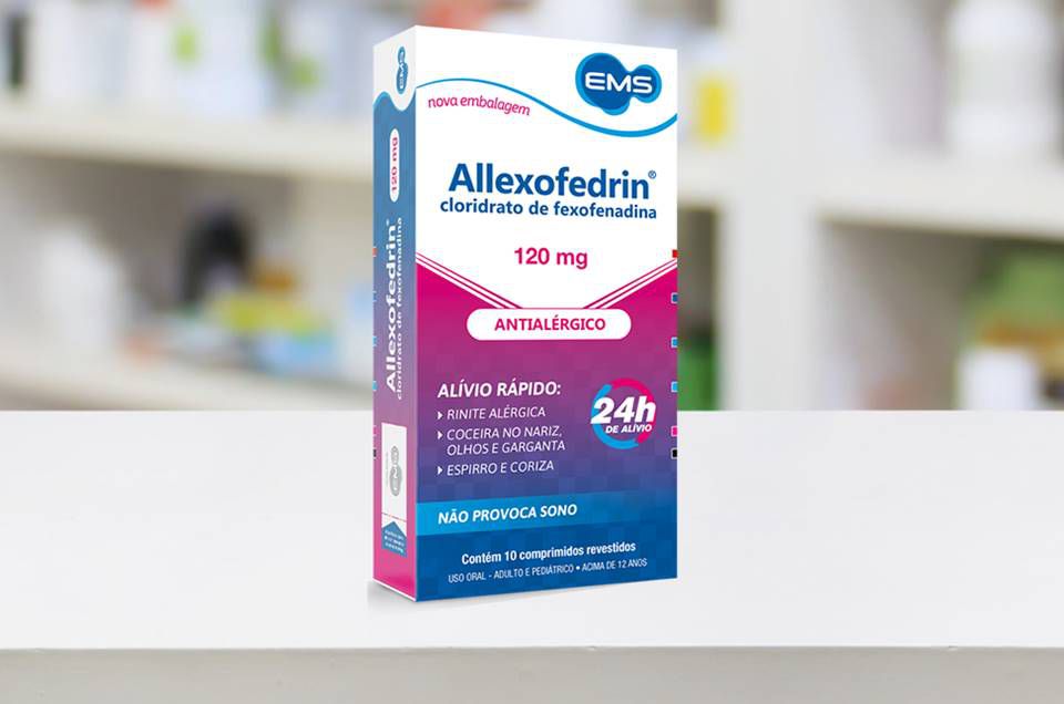 Alerta: Anvisa determina recolhimento de lotes do Allexofedrin por falha em rotulagem 
