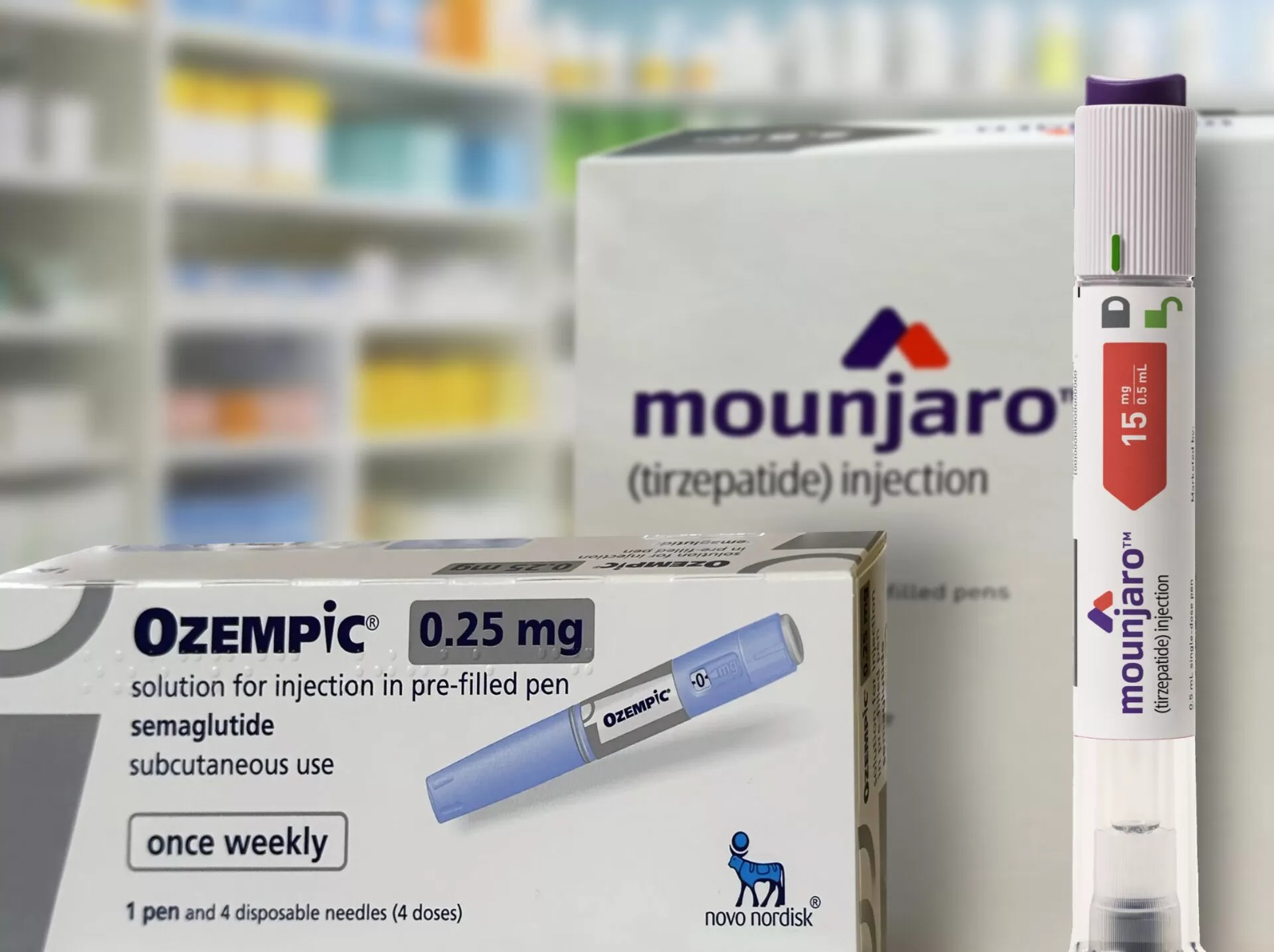 Mounjaro e Ozempic podem comprometer eficácia de contraceptivos orais