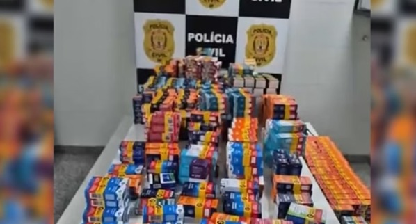 Polícia desmantela esquema de venda e entrega ilegal de medicamentos controlados em drogaria