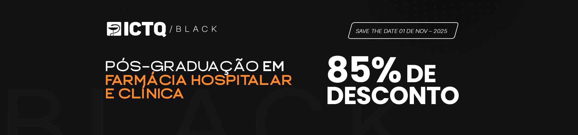 Pós graduação em Farmácia Hospitalar e Clínica