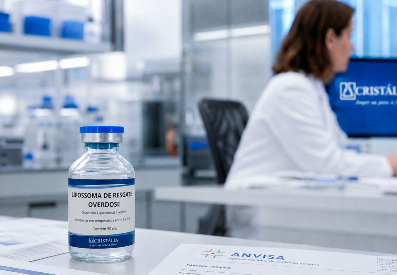 Cristália anuncia terapia experimental para reversão de ov3rd0ses