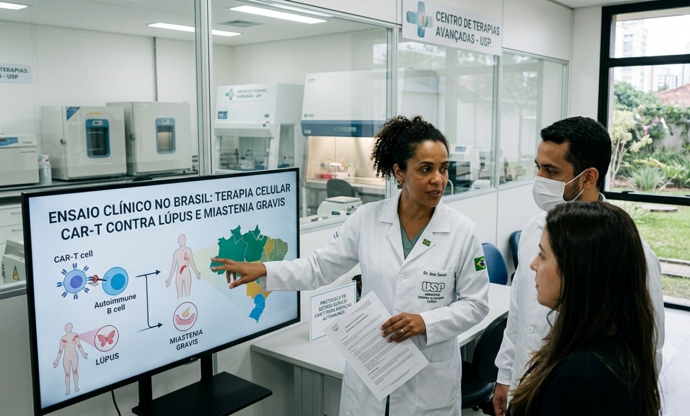 Terapia CAR-T será testada contra lúpus e miastenia no Brasil