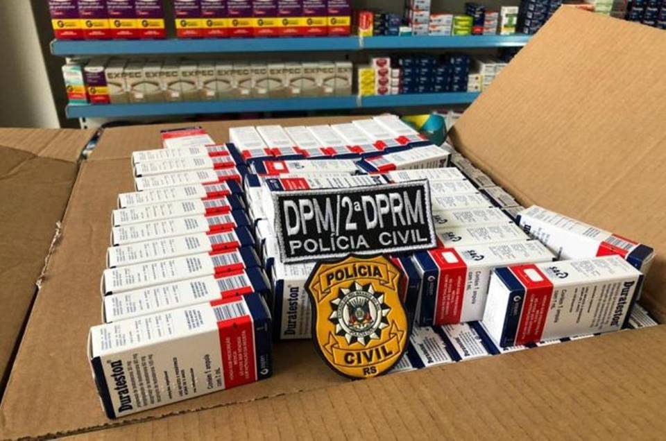 Polícia investiga farmácias por tráfico de anabolizantes 