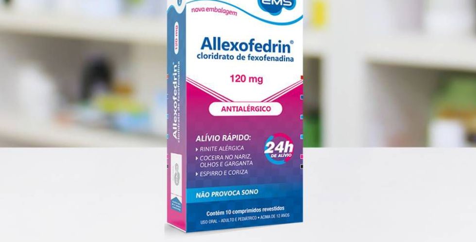 Alerta: Anvisa determina recolhimento de lotes do Allexofedrin por falha em rotulagem
