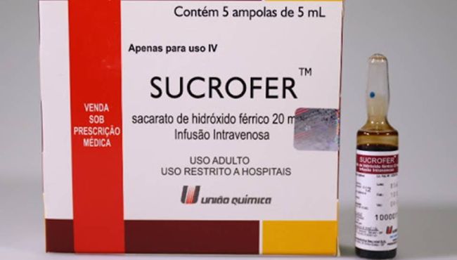 Anvisa determina recolhimento de medicamento indicado para reposição de ferro