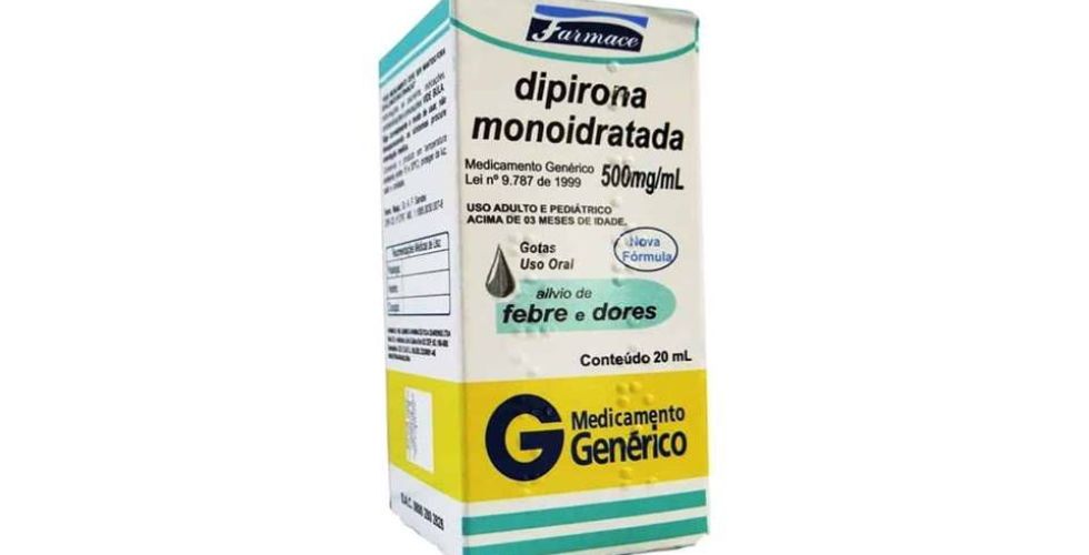 Alerta: lotes do dipirona deverão ser recolhidos