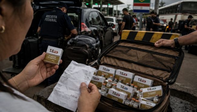 Muambeiro de caneta: como o alto custo do medicamento e o cerco à manipulação empurram pacientes para o novo contrabando da tirzepatida