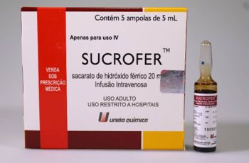 Anvisa determina recolhimento de medicamento indicado para reposição de ferro