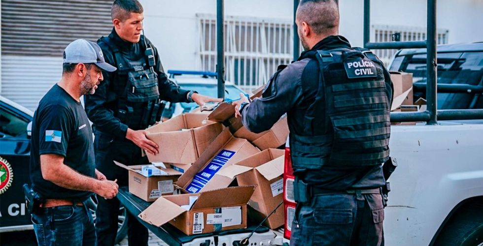 Polícia Civil desarticula esquema de roubo e revenda de medicamentos oncológicos