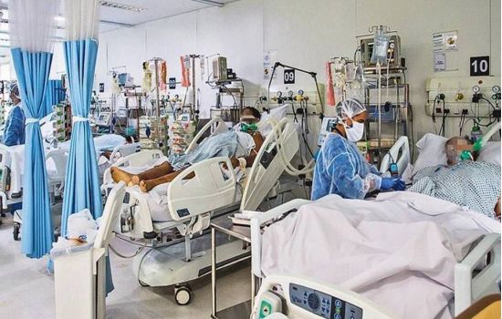 Alto risco: hospital está com partículas de coronavírus no ar