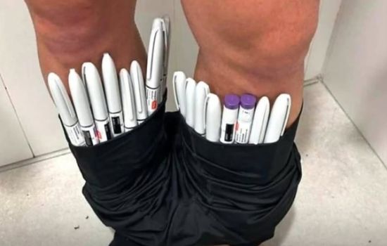 Mounjaro contrabandeado: passageiro é flagrado em aeroporto com mais de 30 canetas escondidas na cueca e nas meias