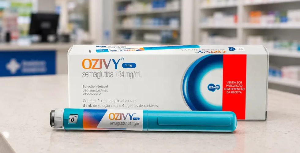 Anvisa inclui Ozivy, semaglutida da EMS, na lista de medicamentos de referência no País