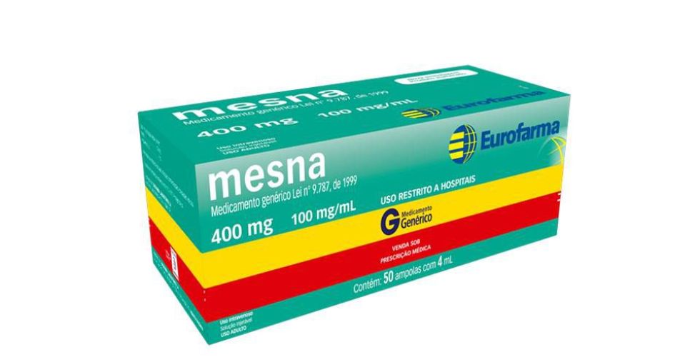 Eurofarma confirma que será necessário fazer recolhimento de lote do medicamento Mesna
