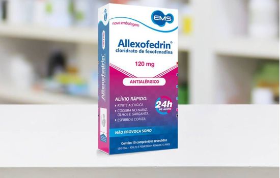 Alerta: Anvisa determina recolhimento de lotes do Allexofedrin por falha em rotulagem