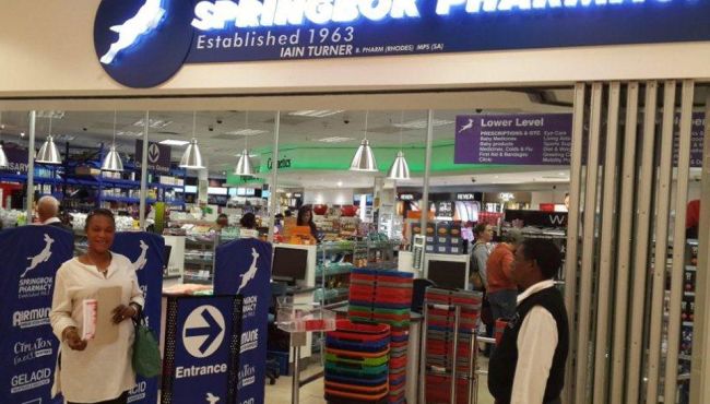 Na África do Sul Lideram as Drugstores