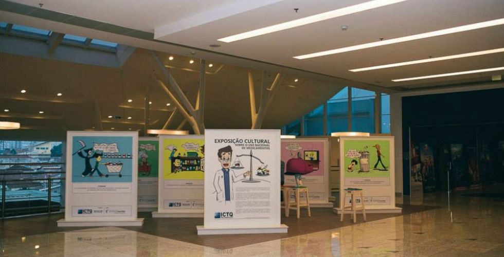 ICTQ inaugura em Bauru exposição contra uso irracional de medicamento