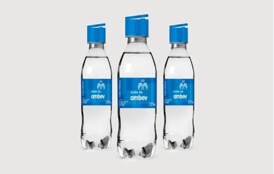 Cervejaria vai produzir 500 mil unidades de álcool em gel para o SUS