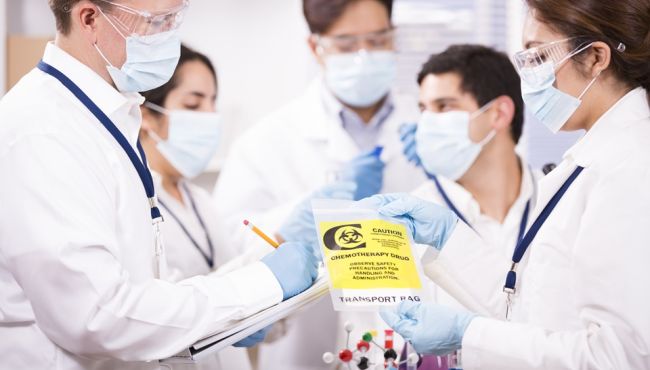 Central de manipulação de quimioterápicos