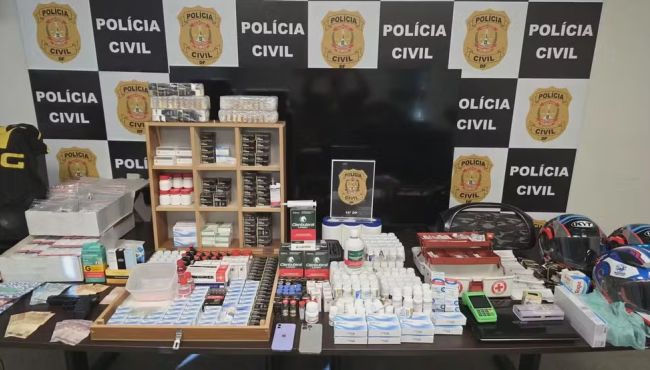 Falso profissional da saúde é preso com R$ 700 mil em anabolizantes