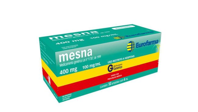Eurofarma confirma que será necessário fazer recolhimento de lote do medicamento Mesna