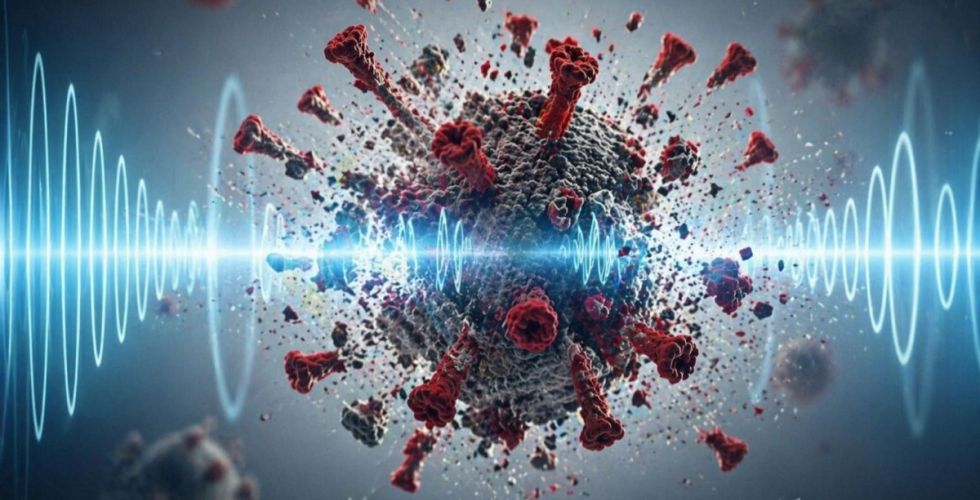 Estudo avalia ultrassom para inativar vírus respiratórios como alternativa terapêutica não farmacológica