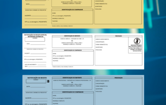 Atualização da Anvisa nos modelos de receitas para controlados começa a valer a partir de hoje