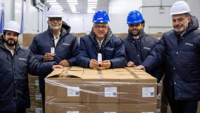 Ministro da Saúde recebe 2,1 milhões de unidades de insulina glargina produzidas com tecnologia nacional