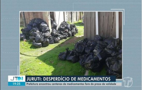 Centenas de medicamentos vencidos são encontrados em depósito