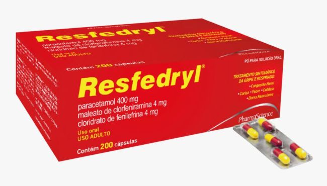 Resfedryl: as apresentações com registros ativos e cancelados na Anvisa
