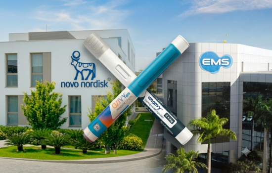 Novo Nordisk processa EMS e INPI em disputa pela marca Ozivy