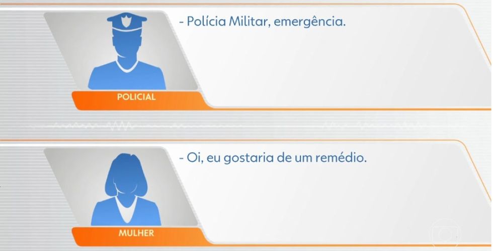 Mulher denuncia violência doméstica ao pedir dipirona pelo telefone