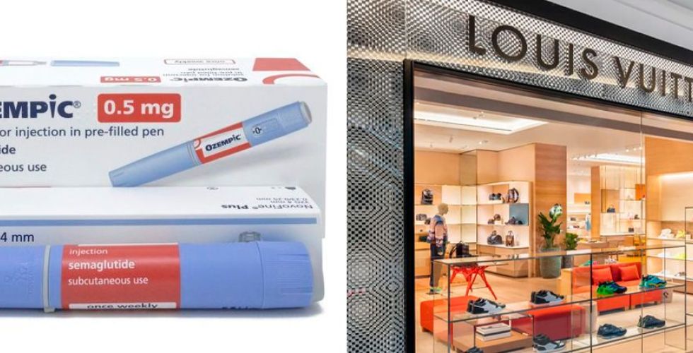 Ozempic tira Louis Vuitton do primeiro lugar entre as empresas mais valiosas da Europa