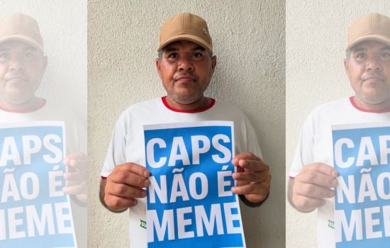 Campanha CAPS NÃO É MEME reforça movimento pela saúde mental e destaca farmacêutico clínico