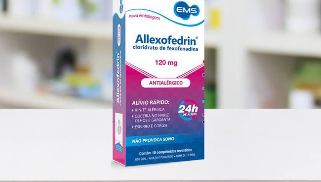 Alerta: Anvisa determina recolhimento de lotes do Allexofedrin por falha em rotulagem