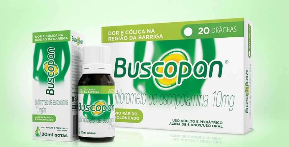 A venda da marca Buscopan está estimada em R$ 1 bilhão