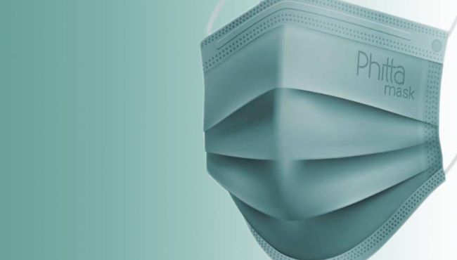Nova máscara custa R$ 1,70 e tem efeito antiviral prolongado com eficácia de 99,9%