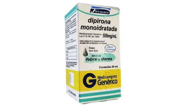 Alerta: lotes do dipirona deverão ser recolhidos