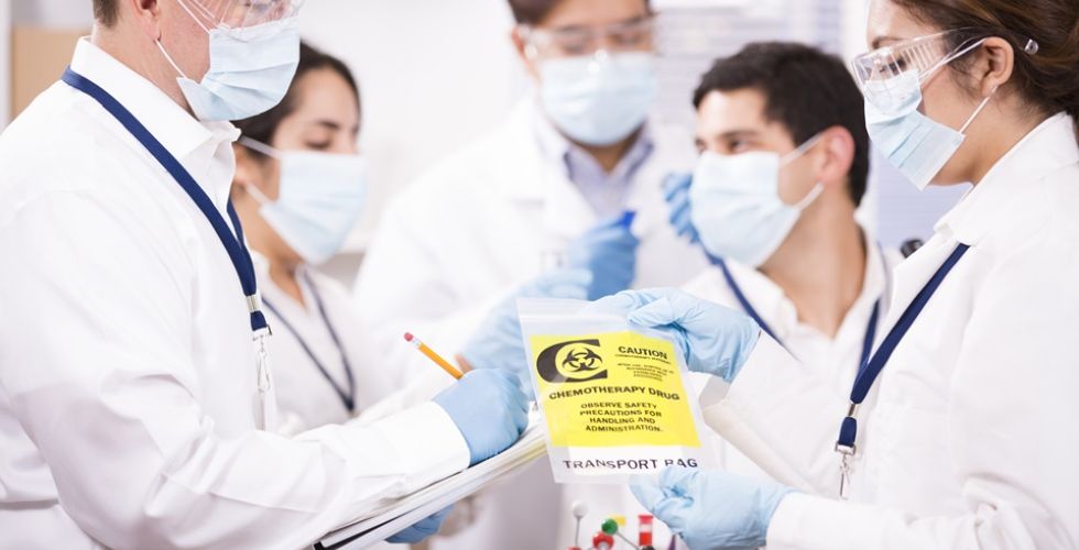 Central de manipulação de quimioterápicos
