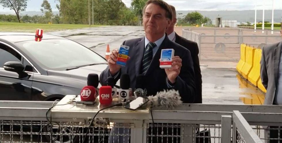 Bolsonaro testa positivo para Covid-19