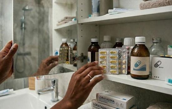 Farmacêutica usa a imprensa para orientar brasileiros sobre riscos de guardar medicamentos no banheiro