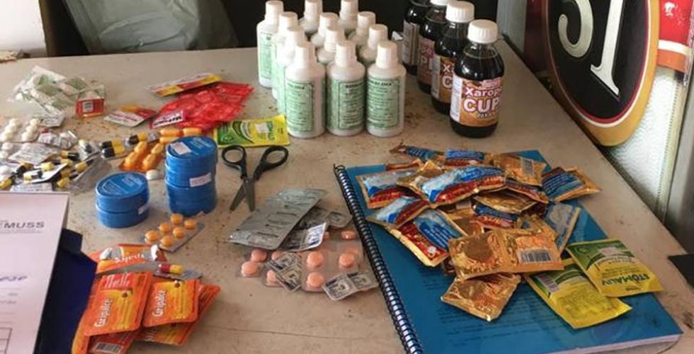 Alerta: fiscalização encontra 10kg de medicamentos em supermercados