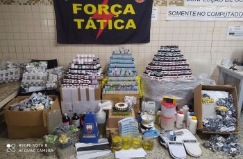 Polícia fecha indústria clandestina de medicamentos anabolizantes