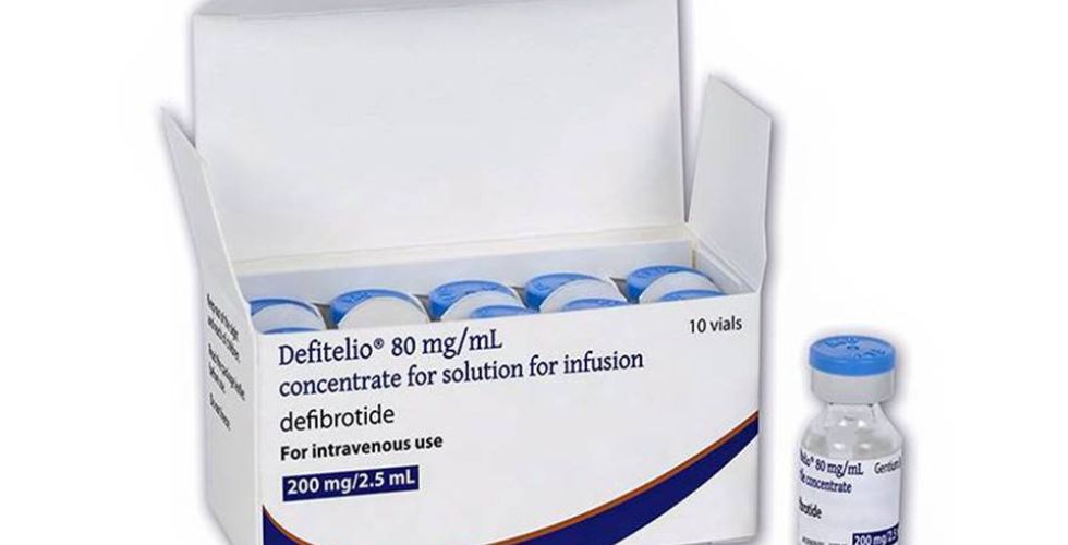 Alerta sobre falsificação do medicamento Defitelio