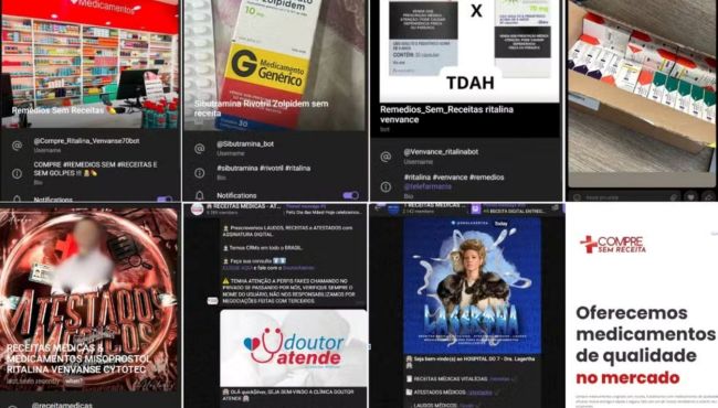 Denúncia: investigação revela 65 grupos clandestinos com mais de 82 mil usuários vendendo medicamentos controlados nas redes