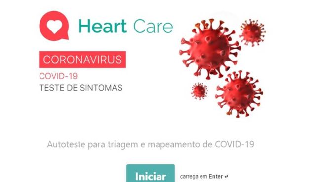 Empresa lança teste digital gratuito para detectar Covid-19