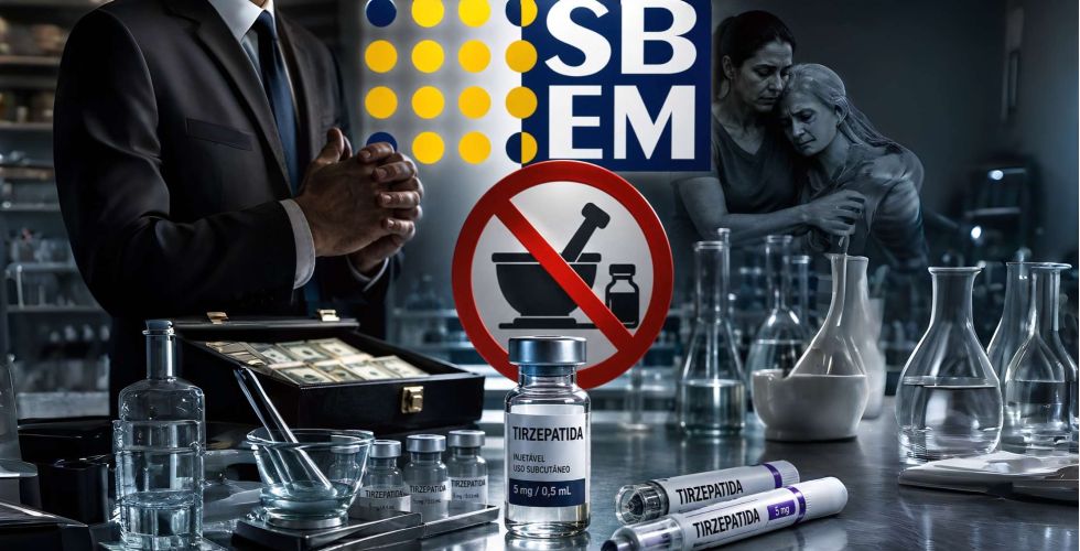 O lobby do monopólio: a contradição da SBEM ao tentar banir a tirzepatida manipulada e o impacto na saúde pública