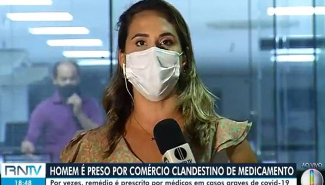 Farmacêutico é preso por comércio clandestino de medicamento usado em casos graves de Covid-19