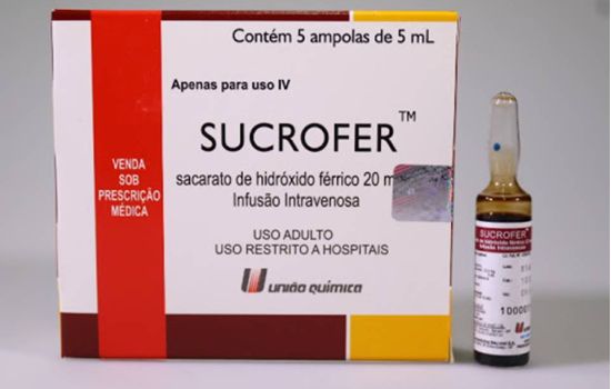 Anvisa determina recolhimento de medicamento indicado para reposição de ferro