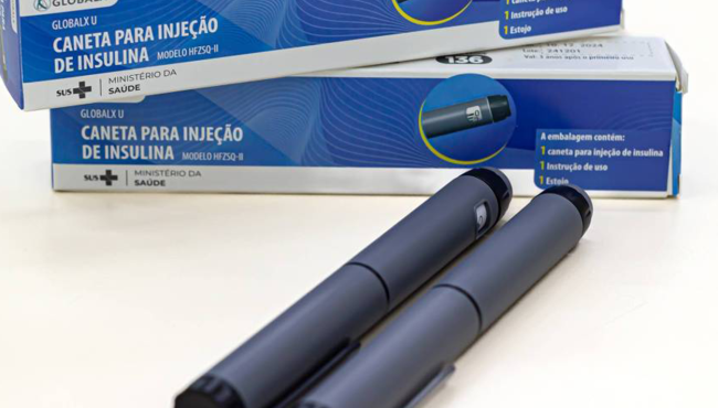 Após falhas, Ministério da Saúde troca 42 mil canetas de insulina distribuídas no Brasil